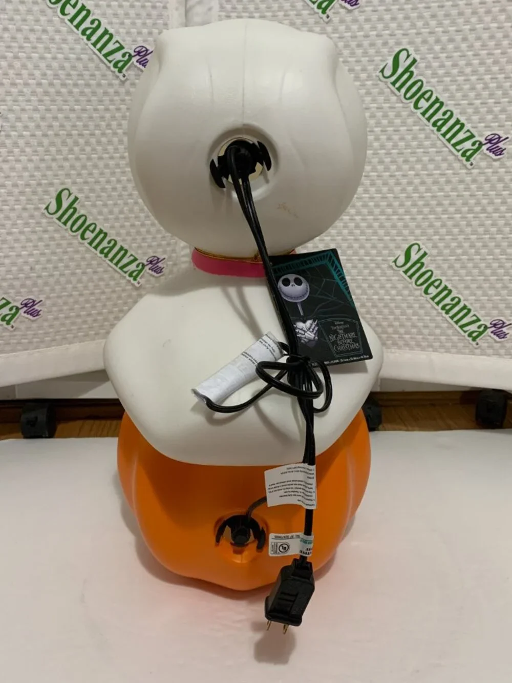 Disney Nightmare Before Christmas Zero Halloween Pumpkin Blow Mold Light Up 18